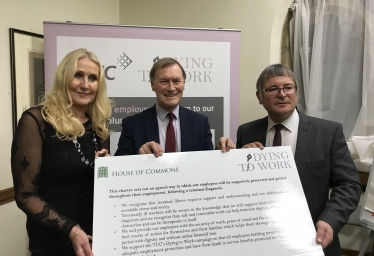 'Dying to Work' Charter signing